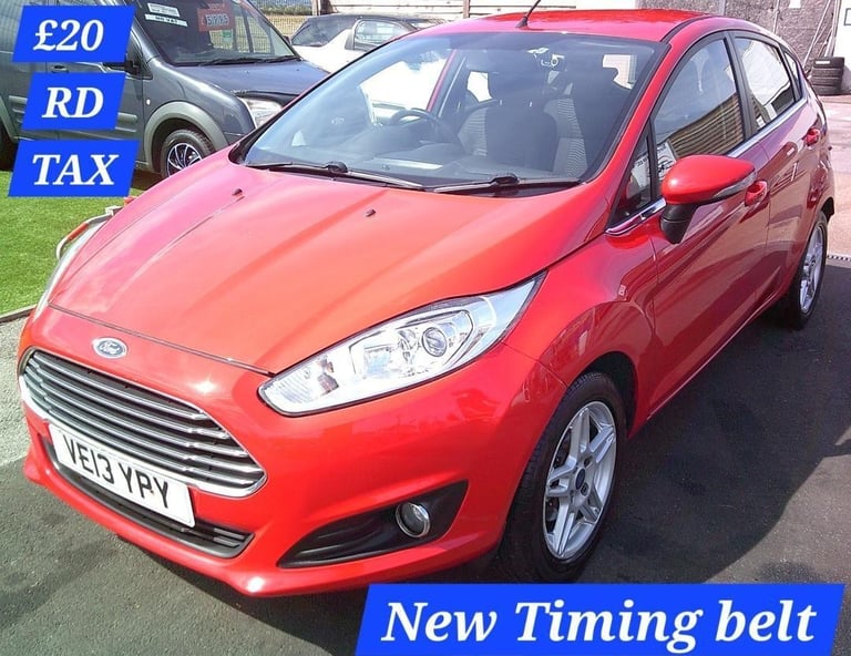 2013 Ford Fiesta 1.0 ZETEC NEW TIMING BELT & FULL SERVICE PETROL 83808 MILES VGC