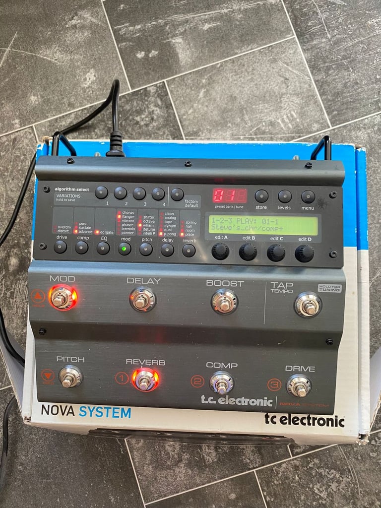 TC Electronics multi effects 