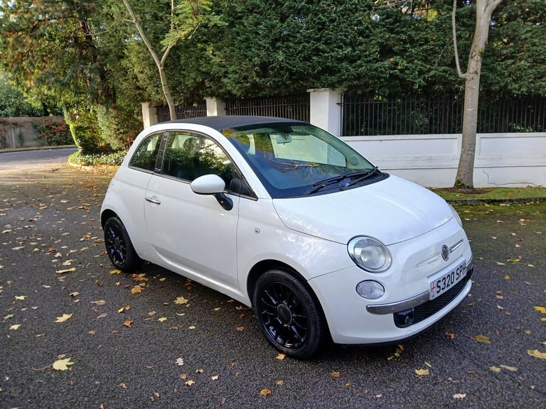 FIAT 500C LOUNGE CONVERTIBLE 2012 1.4 LONG MOT U LEZ 