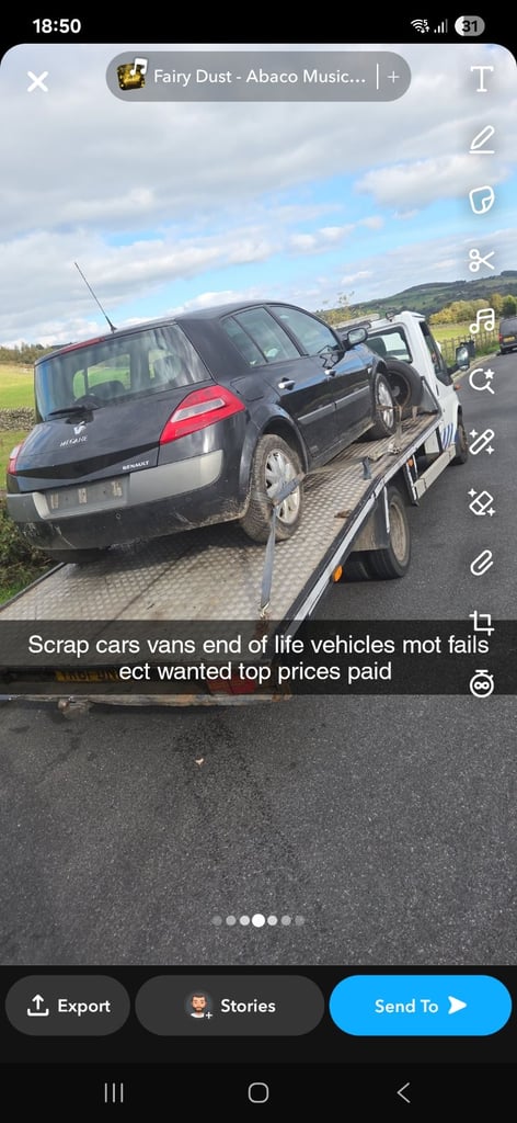 Scrap cars vans caravan wanted top prices paid 