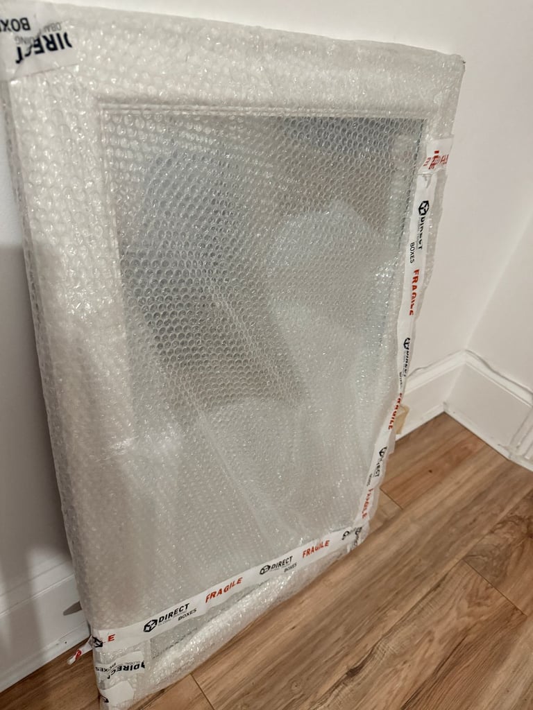 White framed Heavy Mirror