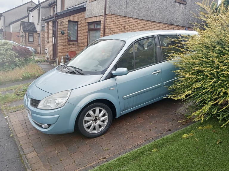 CHEAPEST LOW MILEAGE 7 SEATER MPV IN SCOTLAND GRAND SCENIC ULEZ COMPLIANT MOT AUG 26 