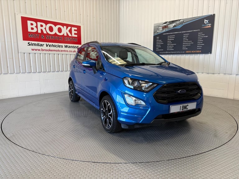 2021 Ford Ecosport 1.0T EcoBoost ST-Line Design Euro 6 (s/s) 5dr HATCHBACK Petrol Manual