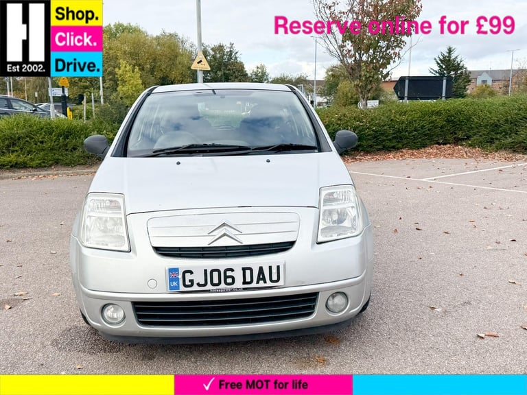 2006 Citroen C2 1.1i SX Hatchback 3dr Petrol Manual (138 g/km, 59 bhp) HATCHBACK Petrol Manual