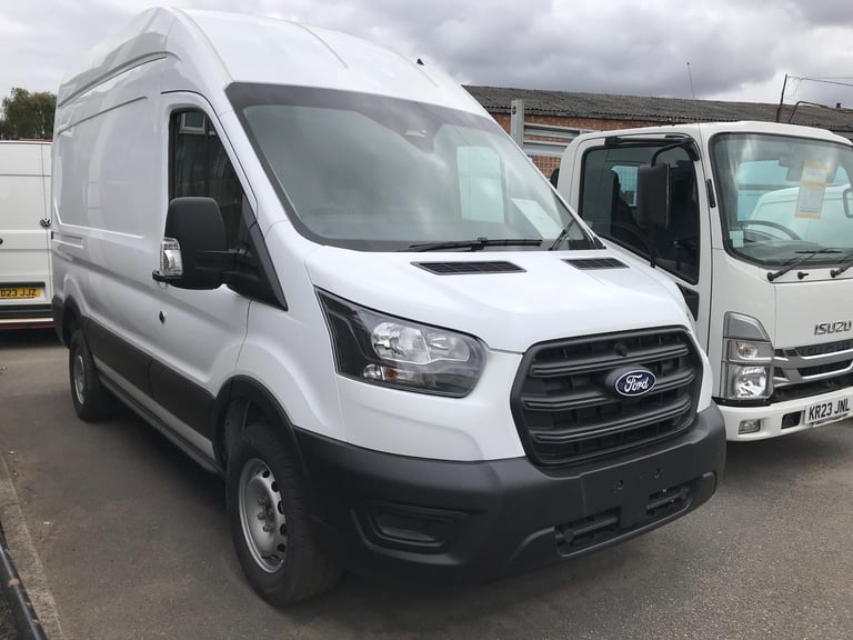 BRAND NEW Ford Transit 350M L2 H3 Leader Van 2.0L 130PS 6 Speed in Frozen White
