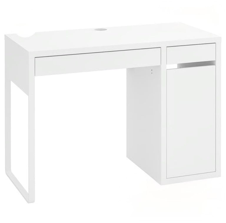 Pink Ikea Micke desk
