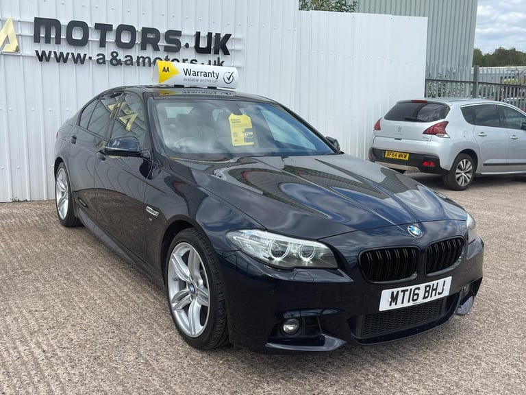 2016 BMW 5 Series 520d [190] M Sport 4dr Step Auto SALOON Diesel Automatic