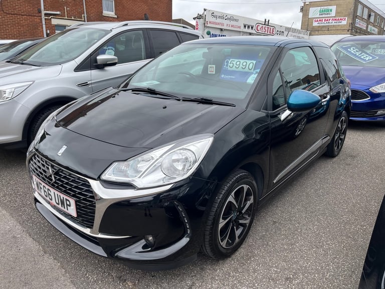 2016 DS Automobiles DS 3 1.2 PureTech Elegance 3dr HATCHBACK Petrol Manual