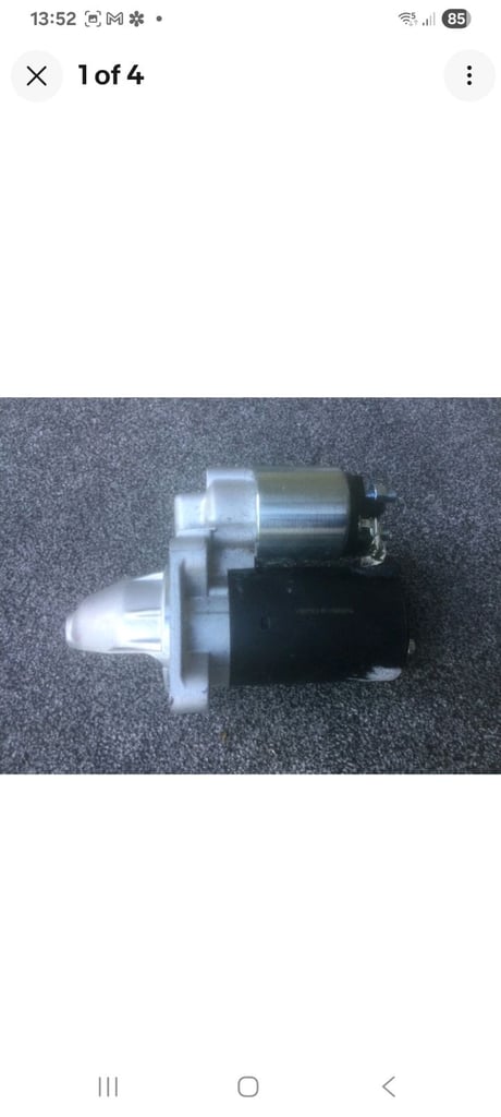 Fiesta 1.25 starter motor 09 plste 