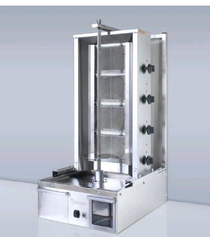 image for Easy cut 4 burner kebab machine Donner sharoma machine natural gas new