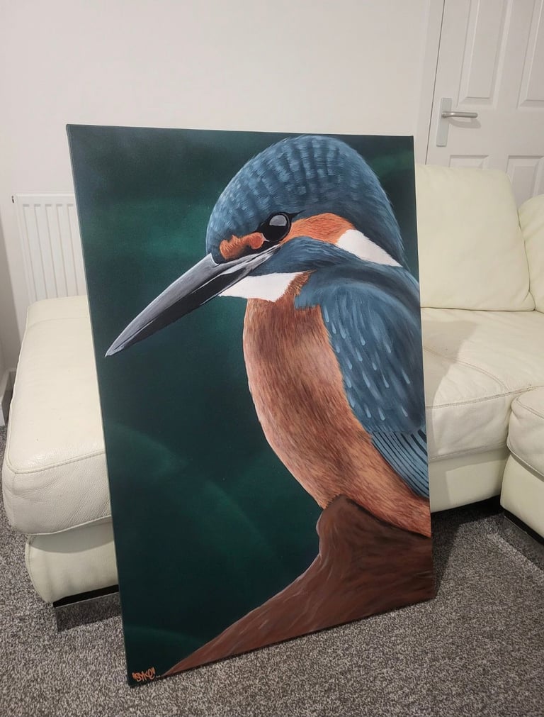 image for Kingfisher painting