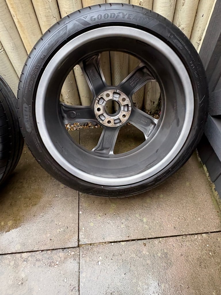 GENUINE AUDI QUATTRO ROTOR 19” ALLOYS WITH GOODYEAR EAGLE F1 TYRES
