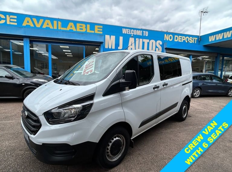 2022 22 FORD TRANSIT CUSTOM 2.0 300 ECOBLUE LEADER CREW VAN DOUBLE CAB 5DR DIESE