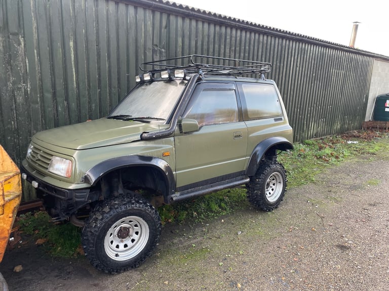 Off-road Jeep ready to go