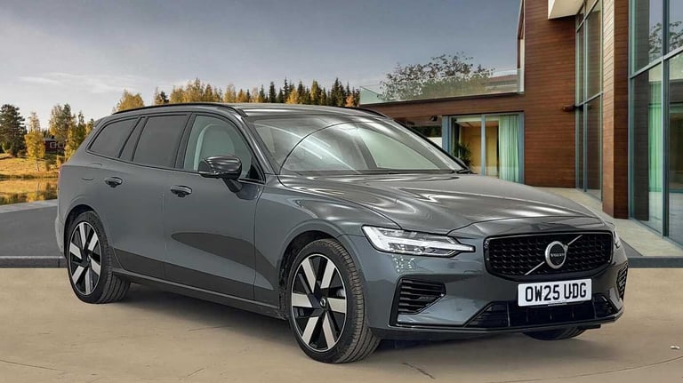 2025 Volvo V60 2.0 T8 [455] PHEV Ultra Dark 5dr AWD Auto ESTATE PETROL/ELECTRIC Automatic