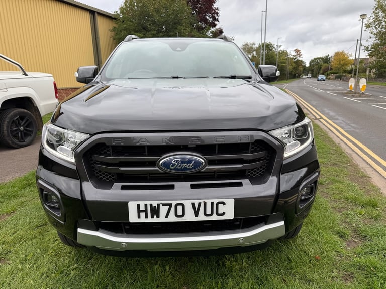 2020 Ford Ranger Pick Up Double Cab Wildtrak 2.0 EcoBlue 213 Auto JUST 63k 1 OWNER PLUS VAT! PICK...