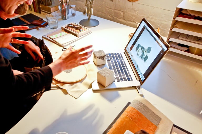 Amazing Textile Design Studio with Well-connected Art & Design Community