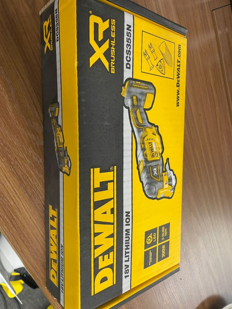 DeWalt XR DCS355N 18V Brushless Multi-Tool – Body Only – Professional Power Tool