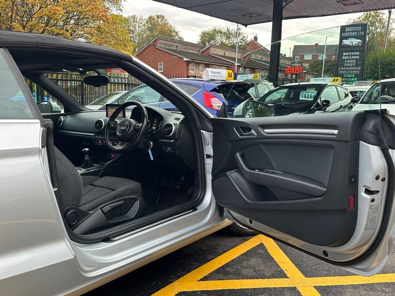 2014 Audi A3 Cabriolet 1.4 TFSI CoD Sport Euro 6 (s/s) 2dr CONVERTIBLE Petrol Manual
