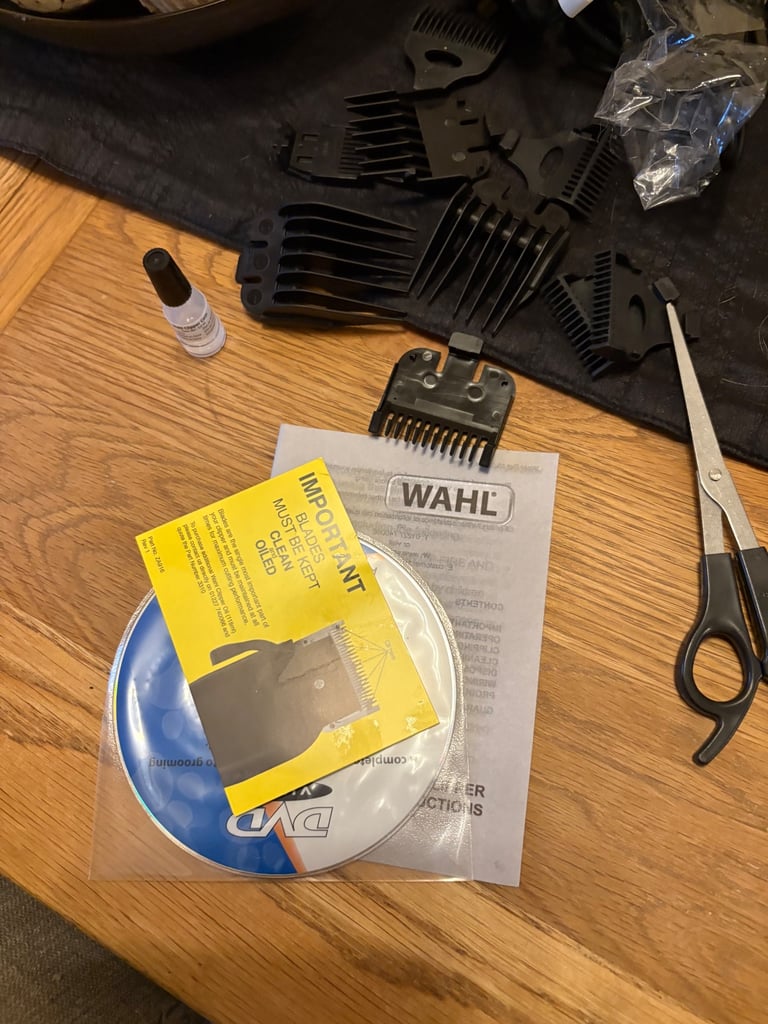 image for Wahl electric dog clippers and accessories  