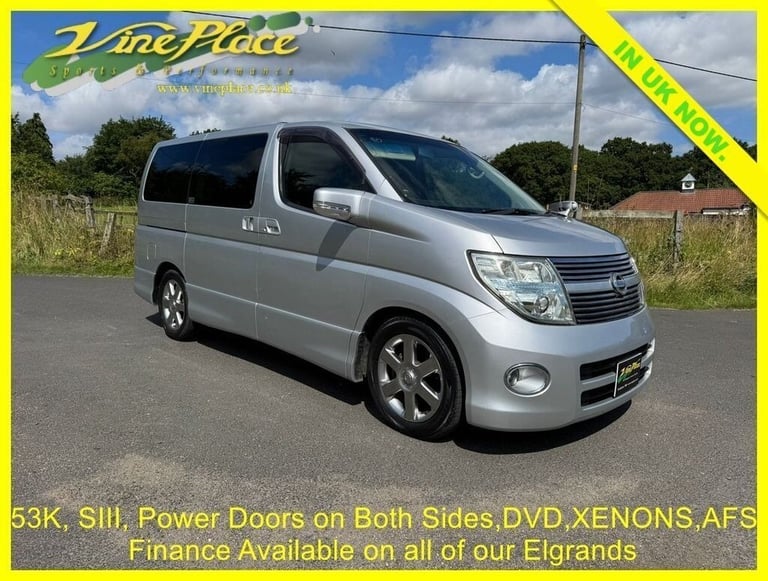 2008 Nissan Elgrand 3.5 Highway Star, Auto, 8 Seats MPV Petrol Automatic
