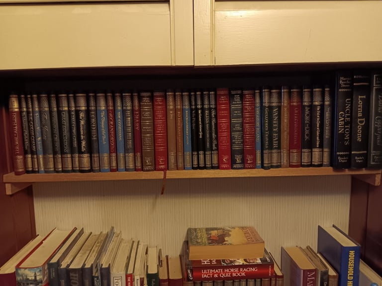 Various hardback books