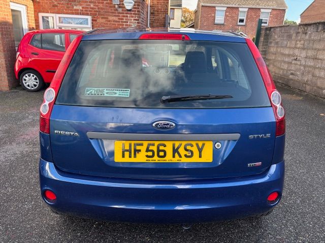 2007 Ford Fiesta Style 1.4 TDCI 5dr **Very Cheap to Run, £35 Tax, 65+ MPG**