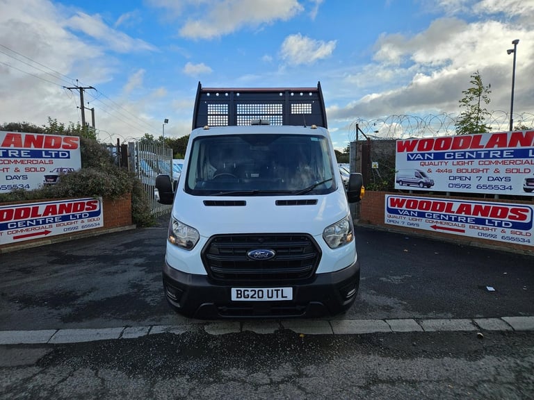 2020 ON 20 PLATE FORD TRANSIT 350 LEADER 130BHP TDCI RWD LWB TIPPER PICK UP ULEZ