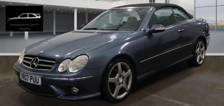 2007 Mercedes-Benz CLK 1.8 CLK200 Kompressor Sport Cabriolet 2dr Petrol Automatic (214 g/km, 184 ...