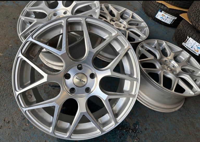20” 5x120 8.5J RIVIERA RV160 BMW VW TRANSPORTER T5 T6 CALIFORNIA