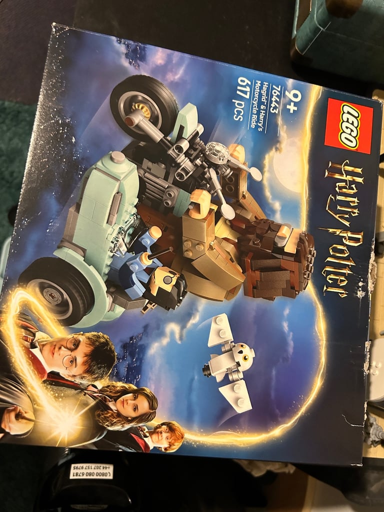 Lego Harry Potter set Hagrid and Harry motorcycle