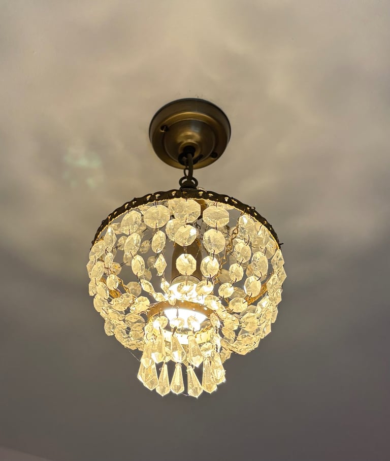 image for Various chandeliers with all crystals
