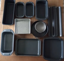 image for Set of baking trays and cake tins 