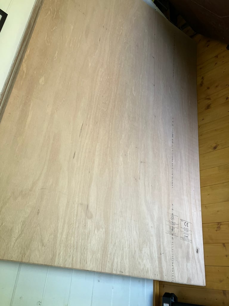 Ply Wood Papered Wall Board Sheet Cladding Caravan 1220x1850x4mm
