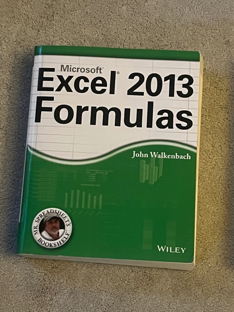 image for Microsoft excel 2013 formulas book
