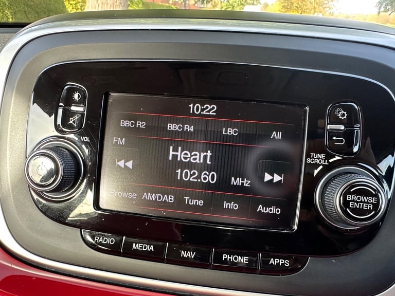 2017 Fiat 500X 1.4 MultiAir Pop Star Euro 6 (s/s) 5dr HATCHBACK Petrol Manual