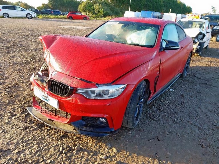 2016 BMW 4 SERIES 418D M SPORT BREAKING SPARES AIRBAG LEATHER SEATS ALLOY DOORS AXLE HUBS CORNERS 