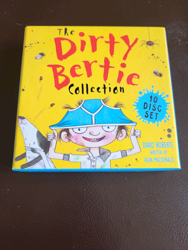 Dirty Bertie 10-disc set audio CD collection 