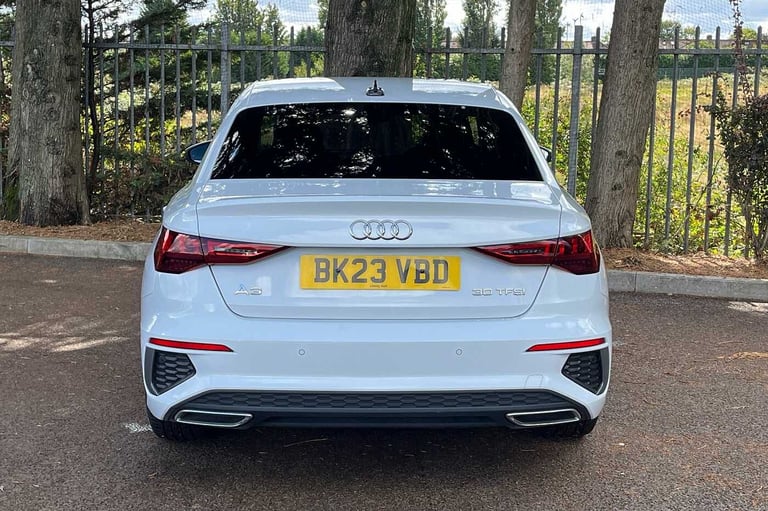 2023 Audi A3 30 TFSI S Line 4dr S Tronic Saloon Petrol Automatic