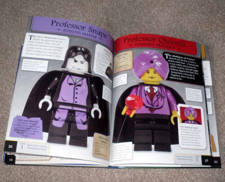 Lego Harry Potter Building The Magical World and Characters Of the Magical World With 2 Minifigures