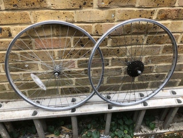 image for Bike wheels pair 26 inch.