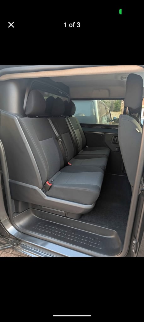 Rear seats for Fiat scudo