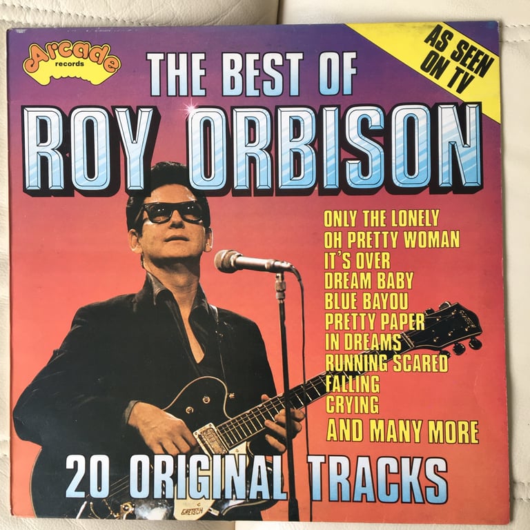 The Best of Roy Orbison 12” vinyl. 20 Original Tracks
