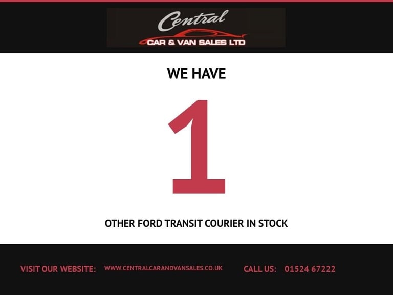 2022 Ford Transit Courier 1.0 EcoBoost Limited Panel Van 5dr Petrol Manual L1 Euro 6 (100 ps) PAN...