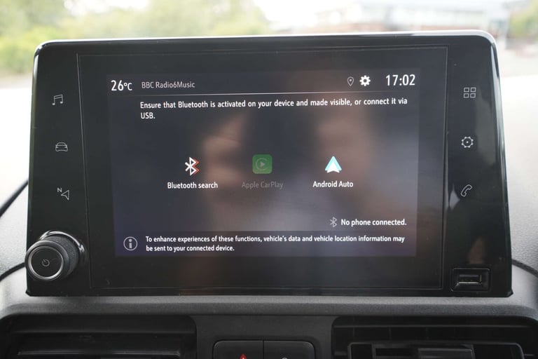 2022 Vauxhall Combo 1.5 Combo 2300 Sportive L2 LWB + 3 Seater + Twin Slider + Top Spec Van Panel ...