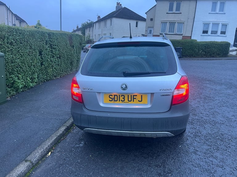 Skoda, SCOUT FABIA, Estate, 2013,.. ULEZ .. LONG MOT 