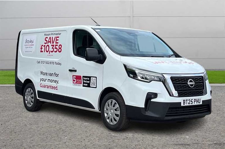 2025 Nissan Primastar 2.0 DCI 150PS H1 ACENTA VAN AUTO Van Diesel Automatic
