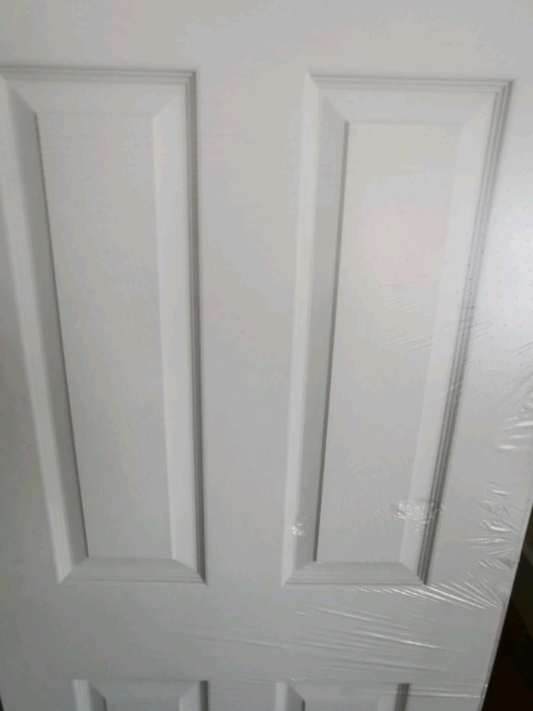 Premdor Internal 6 Panel Textured White Primed Door 2040 x 726 x 40mm