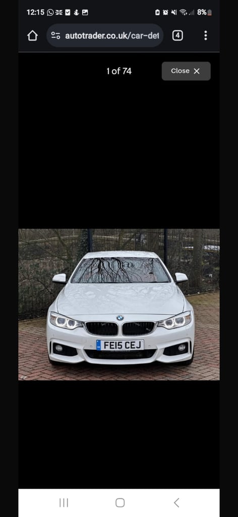 BMW, 4 SERIES, Coupe, 2015, Semi-Auto, 1995 (cc), 2 doors