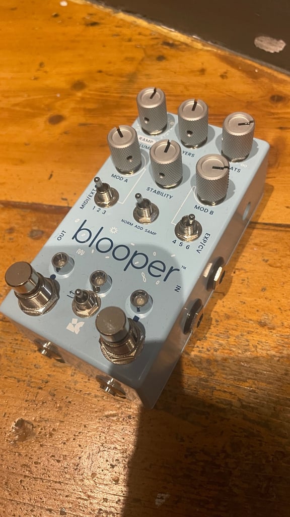 image for Chase Bliss Audio Blooper Bottomless Looper like new